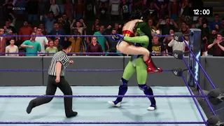 (REQUEST)  MARVELvsDC SUPER HEROINE CHAMPIONSHIP: SHE-HULK VS WONDER WOMAN ( Scissorhold match)