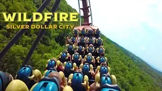 2018 Wildfire Front and Back Seat On Ride HD POV Silver Dollar City