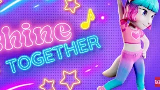 Shine Together 🎤💖 Talking Angela,sNEW SONG (Lyrics Video)