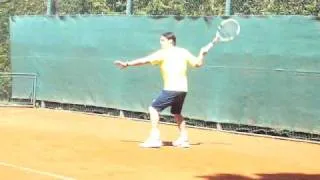 Marcos Daniel training in Zagreb