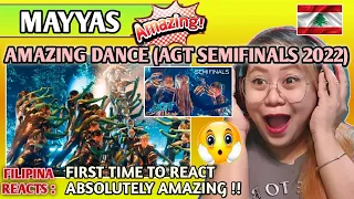 REACTION: MAYYAS SURPRISES THE CROWD WITH AMAZING DANCE // AGT 2022 // FIRST TIME TO REACT