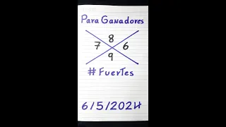 CRUZ DE LA SUERTE PARA GANADORES 6 MAYO 2024.