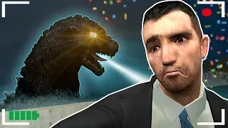 Godzilla causes Sinking Ship Survival! - Garry's Mod Gameplay & Roleplay