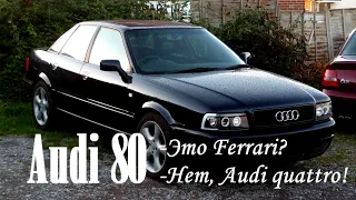 Audi 80 - Автомобиль, сделанный инженерами,а не маркетологами!