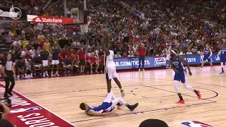 Zion Picks Knox, Finishes with Big Dunk vs Knicks | 2019 Summer League Highlights