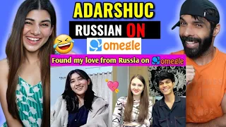 Finally Found my Russian love on Omegle 😍 Adarshuc Reaction