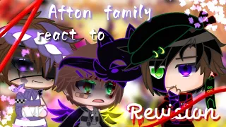 Afton family react to Revision 🇨🇳中文字幕/🇺🇸English subtitles(US)