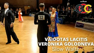 Vaidotas Lacitis & Veronika Golodneva | Slow Waltz | GOC PD Super Grand Prix 2022