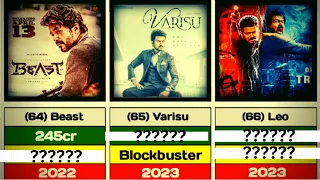 Thalapathy Vijay Hit & Flop Movies list | From 1992 to 2023 | LEO, Varisu, Beast