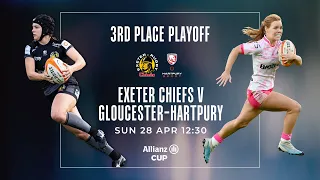 Exeter Chiefs Women VS Gloucester-Hartpury - Allianz Cup 3rd Place Play-Off