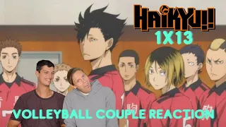 Volleyball Couple Reaction to Haikyu!! S1E13: "Rival"