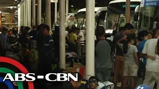 Mga bus na pauwing probinsya, puno na | News Patrol