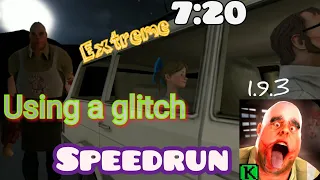 Mr. Meat - V 1.9.3, speedrun(7:20), using a glitch, extreme