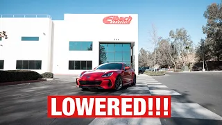 Picking up my 2022 BRZ from Eibach + First Impressions (Lowering Springs/Sway Bars)