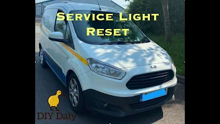How to Reset Ford Transit Courier service light
