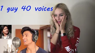 Reacting to 1 GUY 40 VOICES (with music) | Part 2 | Aksh Baghla