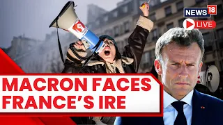 Public Anger Peaks Against Macron Over Pension Reforms | France Protest 2023 LIVE News | News18