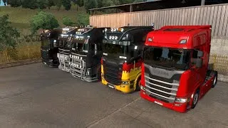 Euro Truck Simulator 2 - Kleine Tour am Abend 🔴 LIVE