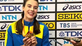 Yaroslava Mahuchikh wins high jump gold for Ukraine