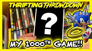 1000 VIDEO GAMES!!! || Video Game Thrift Hunting