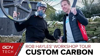 Home-Made Custom Carbon Bike Tech With Olympian Rob Hayles