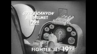 Fighter Jet Simulator Ideal Toys 1959 Sandy Becker