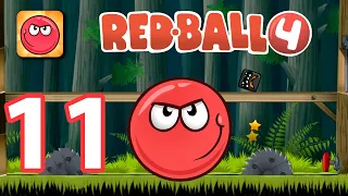 Red Ball 4 - Gameplay Walkthrough - All Levels/Chapters/Episodes - Part 11 - (iOS Android)