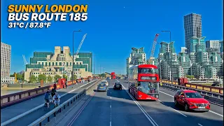 London Bus Ride from Victoria Station to Southeast London's Lewisham - Bus Route 185 🚌