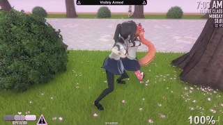 Yandere Simulator - How To Kill Osana In One Minute