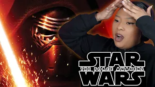 WHYYYY DID THEY DO THAT?? STAR WARS THE FORCE AWAKENS | FIRST TIME WATCHING MOVIE REACTION