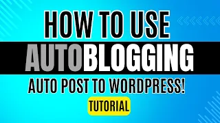 Launch a New AI Site & Auto-Post To Wordpress | Tutorial