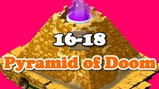 Plants vs. Zombies 2 - Pirâmide da Perdição (Pyramid of Doom) Level 16-18