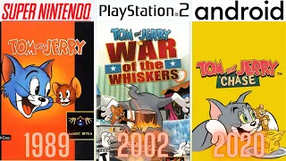 Tom and Jerry Game Evolution 1989 - 2021
