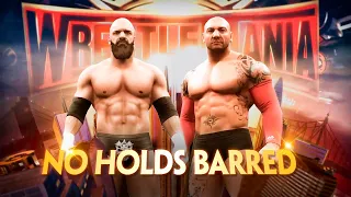 WWE Wrestlemania 35 - Triple H vs Batista - No Holds Barred Match PREDICTION HIGHLIGHTS