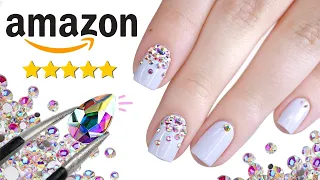 DIY TESTING THE #1 NAIL CRYSTALS ON AMAZON PRIME