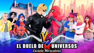 MIRACULOUS GUERRA DE UNIVERSOS LA PELICULA🐞❤️ | Escuela Miraculous Lady Bug