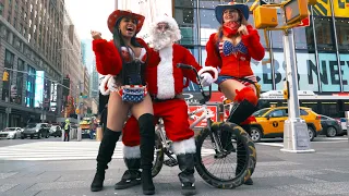 Bad Santa Takes Over New York City!