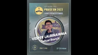 Vesper Lalrinawma - Krista tan | Praise On 2022 Top 20