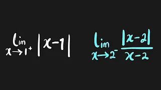 Limit of Absolute value Functions