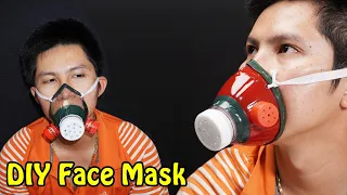DIY FACE MASK Using Plastic Bottle (GAS MASK)