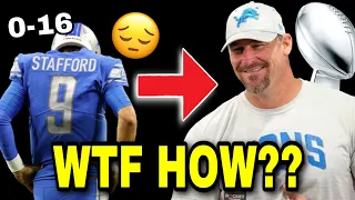 The INSANE RISE of the Detroit Lions