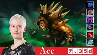 [DOTA 2] GG.Ace the BRISTLEBACK [OFFLANE] [7.35d]