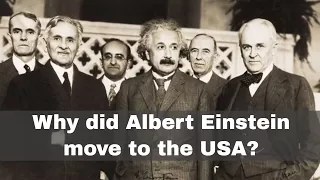 17th October 1933: Albert Einstein moves to the USA after Hitler becomes Chancellor of Germany