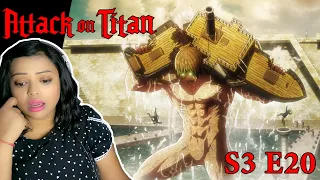 ATTACK ON TITAN Season 3 Episode 20 Reaction | THAT DAY