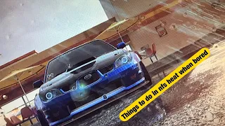 Things to do in nfs heat when your bored