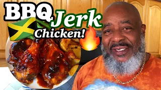 BBQ Jerk Chicken & Wedges (OVEN STYLE) | Deddy's Kitchen