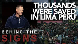 Thousands Were Saved In Lima Peru | #BehindTheSigns | Reaction Video | Shake The Nations