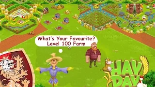 Hay Day - Level 100 - Cool Farm Designs