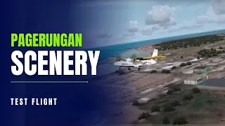 Test Scenery Pagerungan Airport (WARP) [Papua Virtual Aviation]