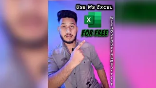 Use Ms Excel For Free Without Buying It | Ms Excel online| #shorts #tipsandtricks #viral #trending